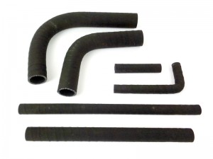 Silicone Hose Set Healey 100/4 - Black